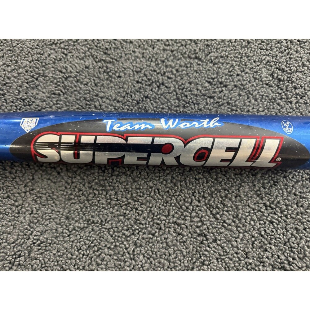 Team Worth Supercell, BPF 1.20, SBWR • 2 1/4 Dia • Alloy, 34 IN, 26 OZ. USA